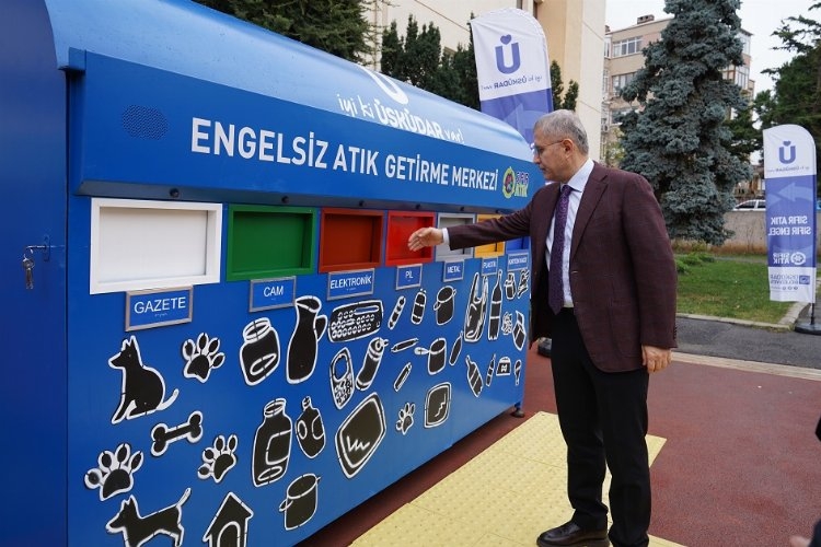 Dünyada ilk... Braille alfabeli atık hizmete sundu