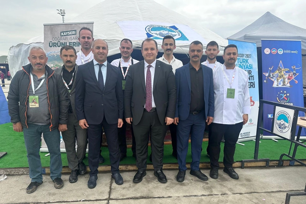 Kayseri’nin Lezzetleri Etnospor Festivali’nde Yoğun İlgi Gördü