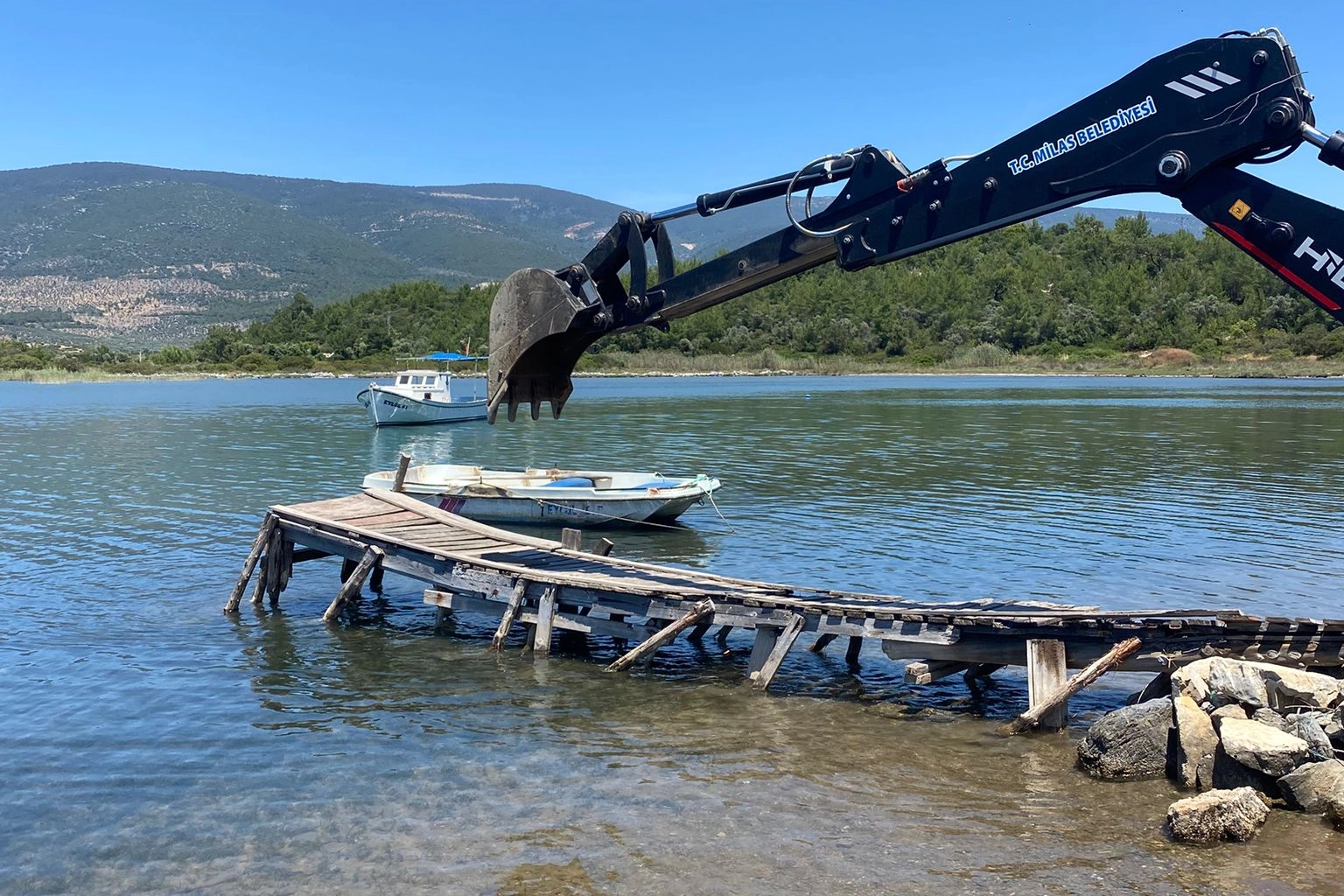 Milas’ta Kaçak İskelelere Geçit Yok