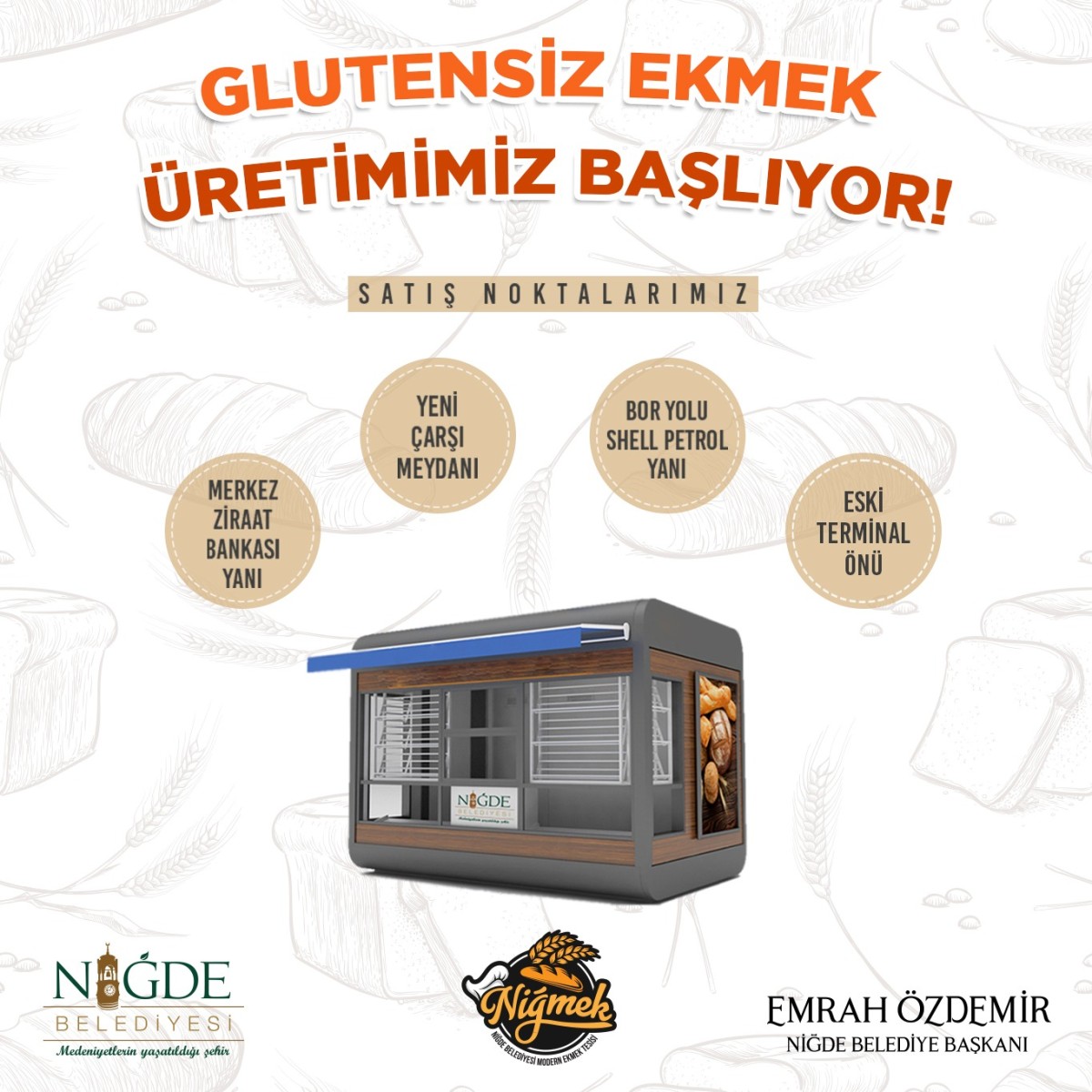 Niğde Belediyesi’nden Çölyak Hastalarına Müjde