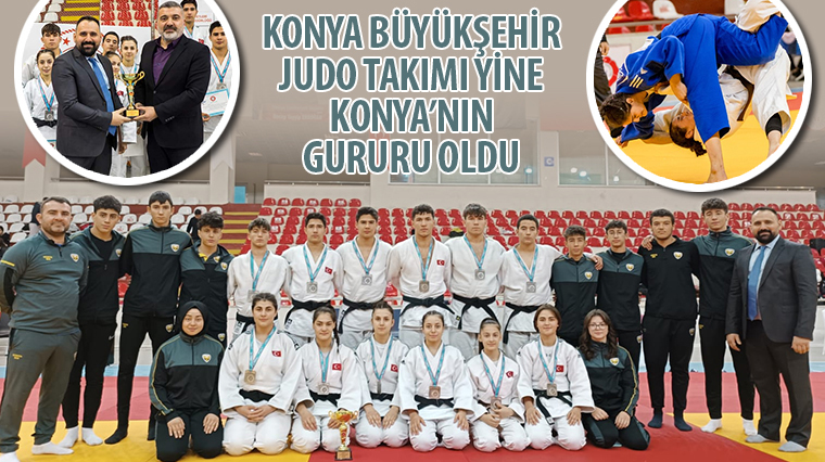 Judo Takımı Yine Konya’nın Gururu Oldu