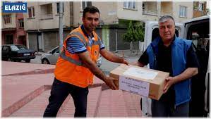 Elazığ Belediyesi Bayram Öncesi Depremzedeleri Unutmadı