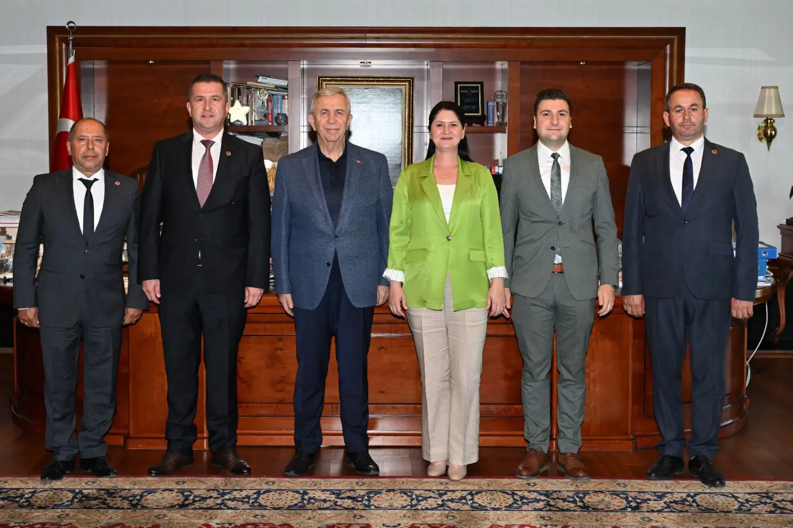 Başkan Gencan Akın, Mansur Yavaş ve Erinç Sağkan ile Görüştü Başkan Gencan Akın, Mansur Yavaş ve Erinç Sağkan ile Görüştü